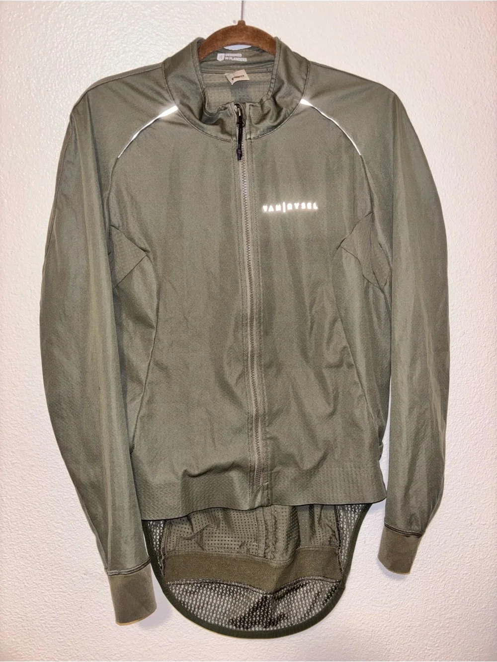 Van Heusen Olive Green Performance Track Jacket